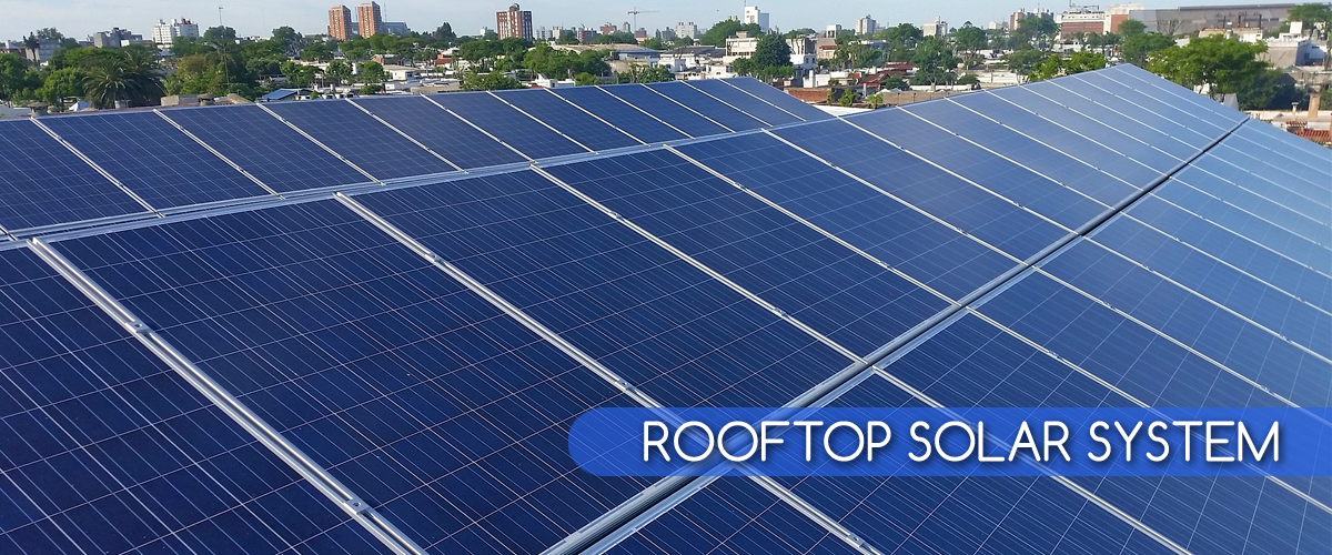 rooftop solar system